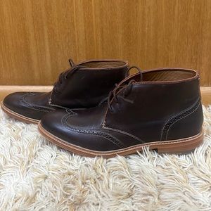 Johnston and Murphy wingtip chukka shoes